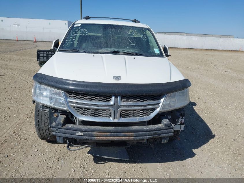 2013 Dodge Journey R/T VIN: 3C4PDDFG7DT641671 Lot: 11996613