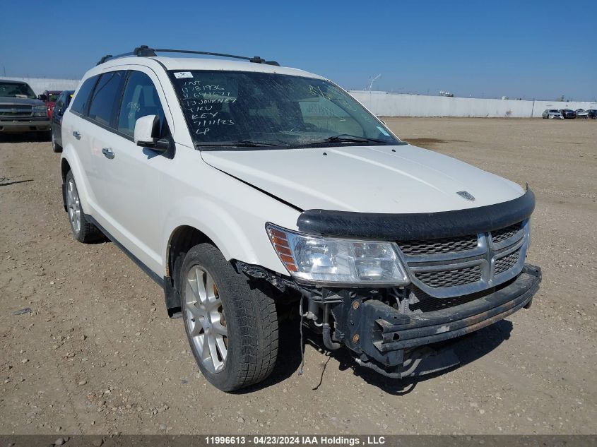 2013 Dodge Journey R/T VIN: 3C4PDDFG7DT641671 Lot: 11996613