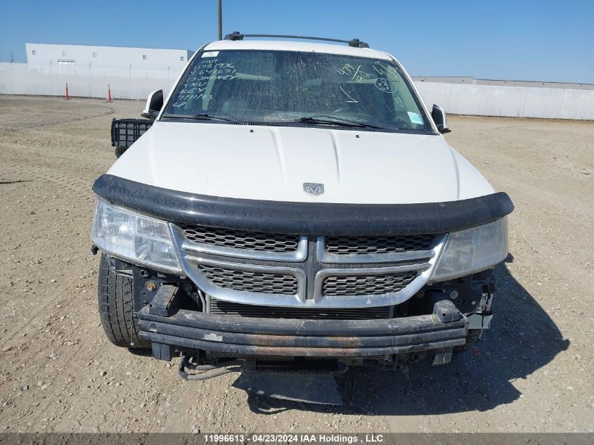 2013 Dodge Journey R/T VIN: 3C4PDDFG7DT641671 Lot: 11996613