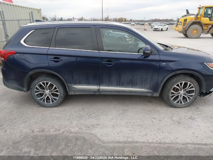 2018 Mitsubishi Outlander Gt VIN: JA4JZ4AX4JZ615011 Lot: 11996620