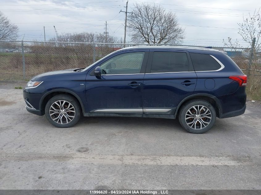 2018 Mitsubishi Outlander Gt VIN: JA4JZ4AX4JZ615011 Lot: 11996620