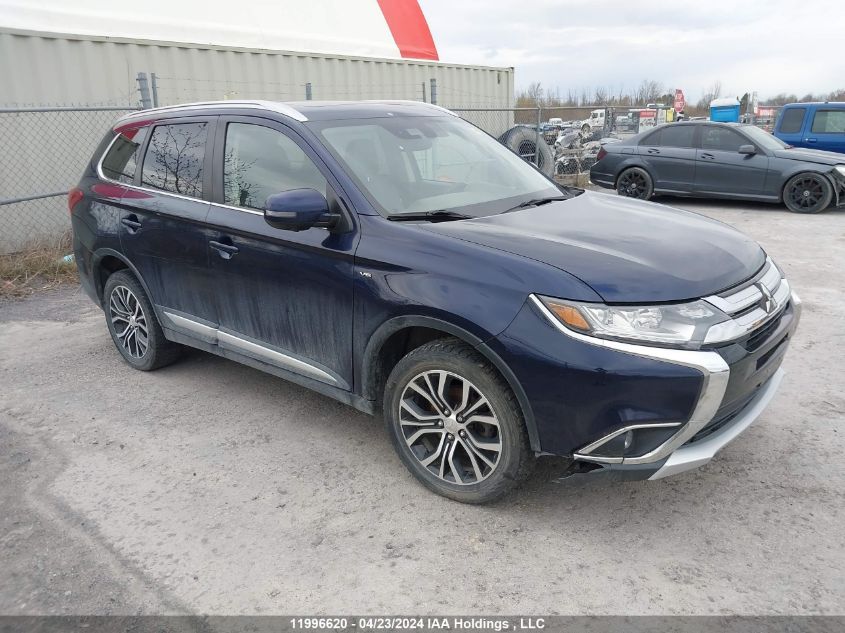 2018 Mitsubishi Outlander Gt VIN: JA4JZ4AX4JZ615011 Lot: 11996620