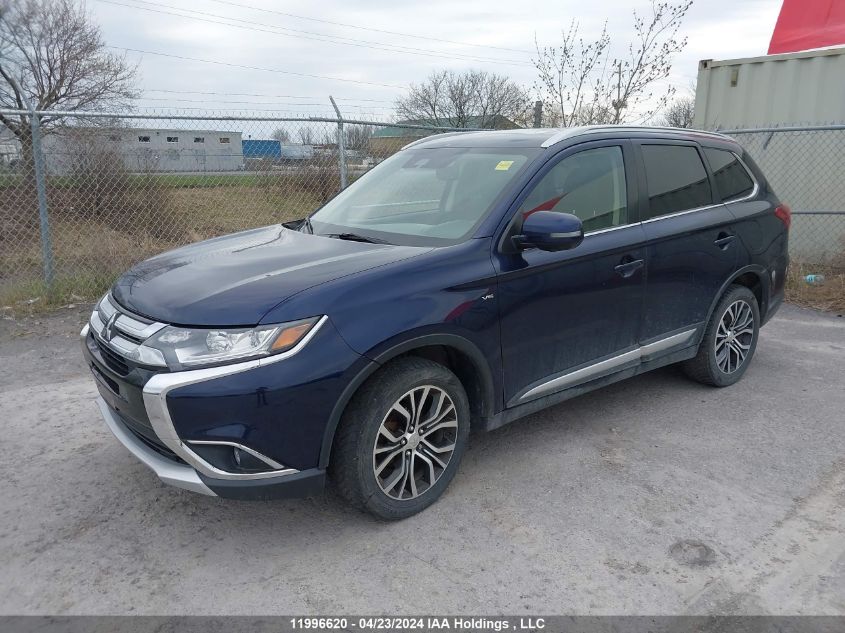 2018 Mitsubishi Outlander Gt VIN: JA4JZ4AX4JZ615011 Lot: 11996620