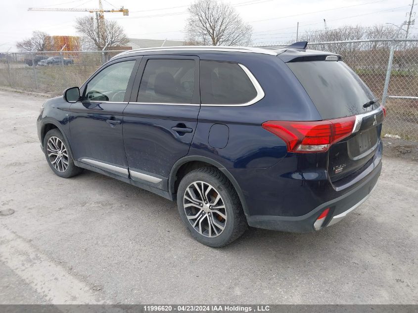 2018 Mitsubishi Outlander Gt VIN: JA4JZ4AX4JZ615011 Lot: 11996620