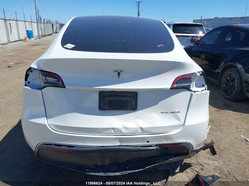 2022 Tesla Model Y VIN: 7SAYGAEE2NF414465 Lot: 11996624