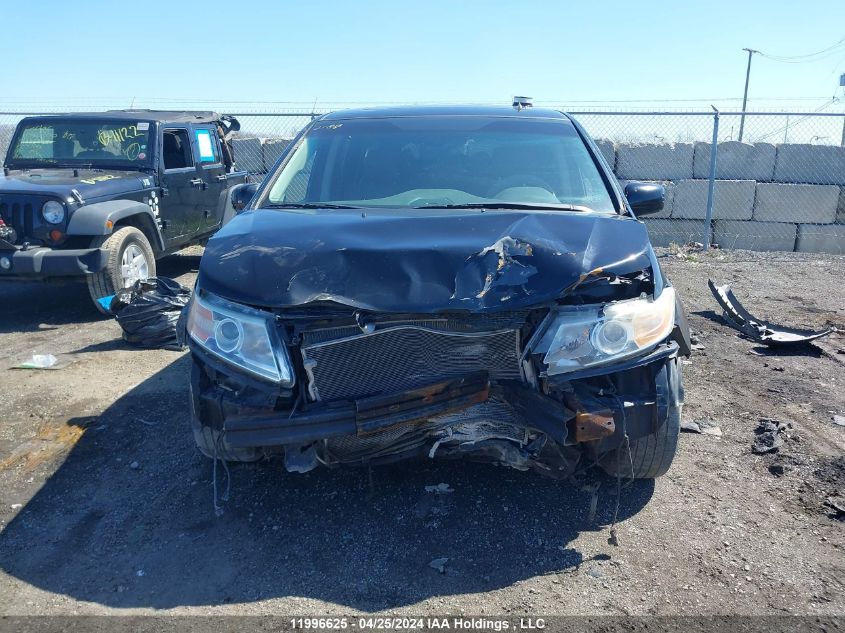 2011 Honda Odyssey Touring/Touring Elite VIN: 5FNRL5H9XBB506020 Lot: 11996625