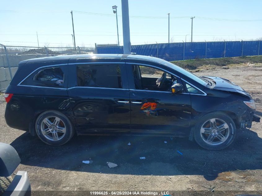 2011 Honda Odyssey Touring/Touring Elite VIN: 5FNRL5H9XBB506020 Lot: 11996625