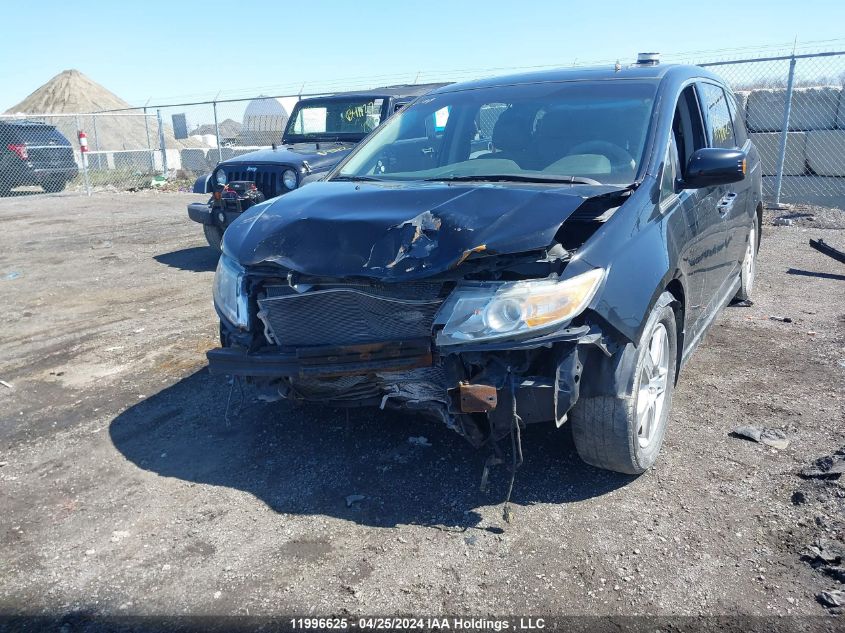 2011 Honda Odyssey Touring/Touring Elite VIN: 5FNRL5H9XBB506020 Lot: 11996625