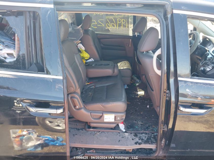 2011 Honda Odyssey Touring/Touring Elite VIN: 5FNRL5H9XBB506020 Lot: 11996625