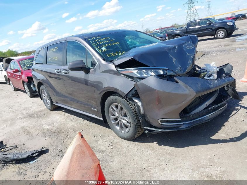 2021 Toyota Sienna Limited 7-Passenger/Xle 7-Passenger/Xse 7-Passenger VIN: 5TDGSKFC0MS014490 Lot: 11996639