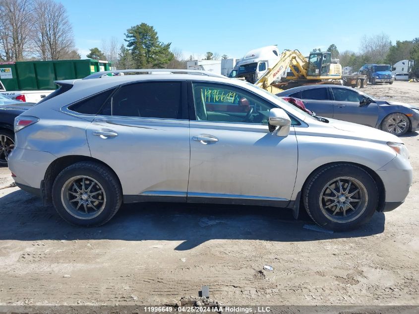 2010 Lexus Rx 350 VIN: 2T2BK1BAXAC050664 Lot: 11996649