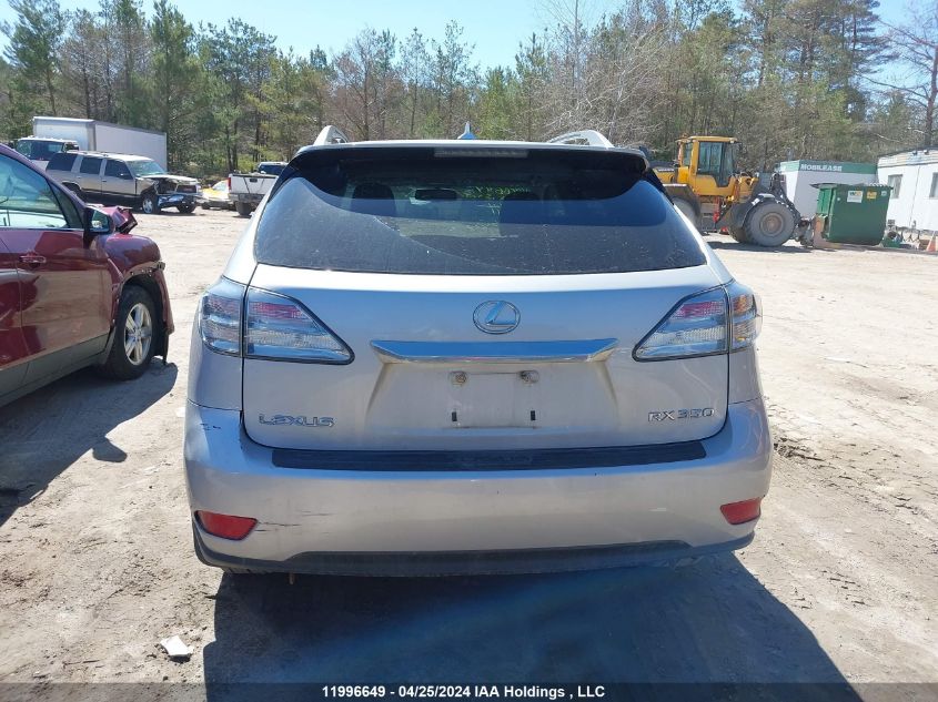 2010 Lexus Rx 350 VIN: 2T2BK1BAXAC050664 Lot: 11996649