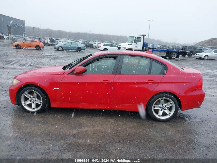 2007 BMW 3 Series VIN: WBAVH13517KC97578 Lot: 11996654