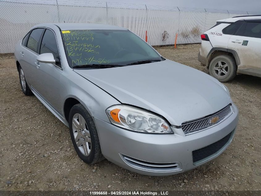 2012 Chevrolet Impala VIN: 2G1WA5E3XC1114449 Lot: 11996658