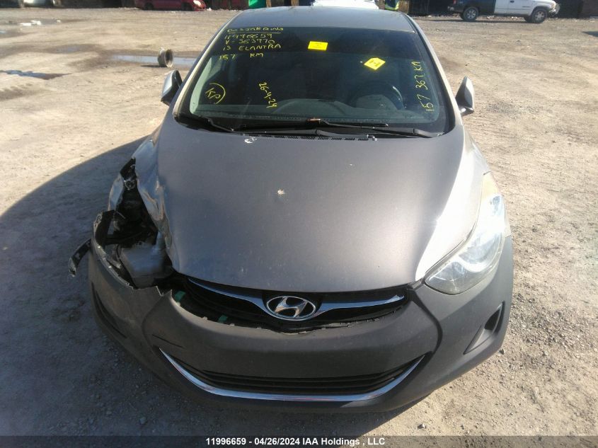 2013 Hyundai Elantra Gls/Limited VIN: 5NPDH4AE0DH363970 Lot: 11996659