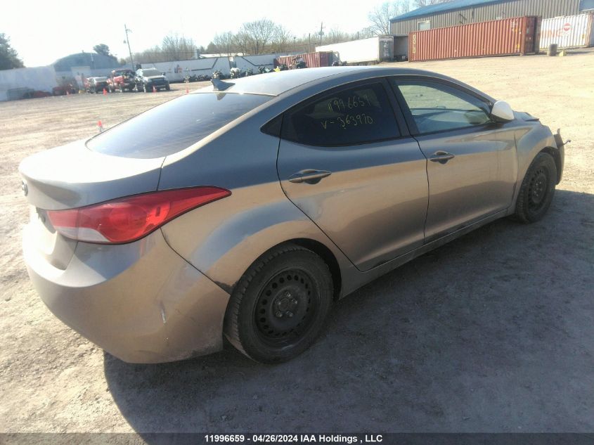 2013 Hyundai Elantra Gls/Limited VIN: 5NPDH4AE0DH363970 Lot: 11996659