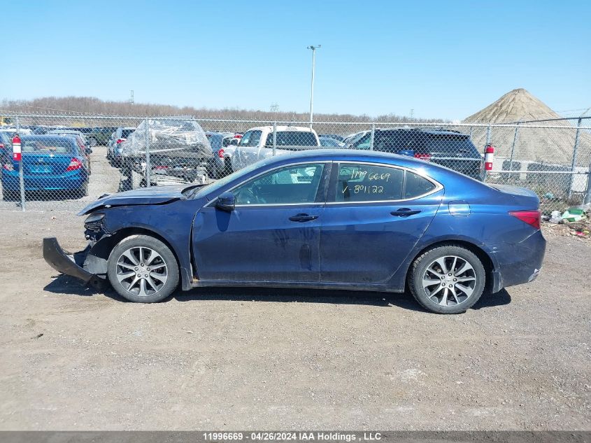 2015 Acura Tlx Tech VIN: 19UUB1F56FA801122 Lot: 11996669