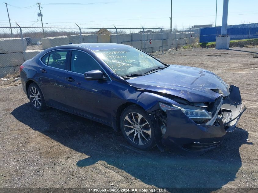 2015 Acura Tlx Tech VIN: 19UUB1F56FA801122 Lot: 11996669