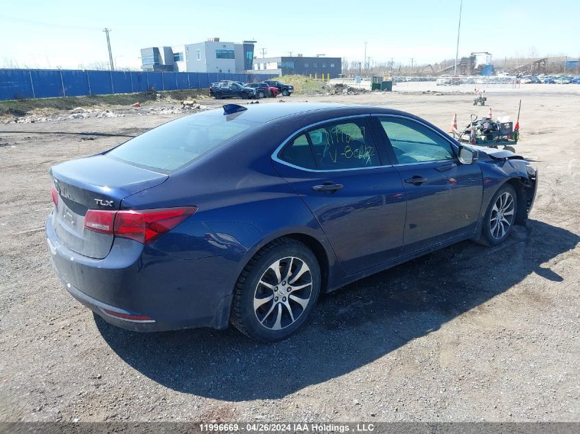 2015 Acura Tlx Tech VIN: 19UUB1F56FA801122 Lot: 11996669