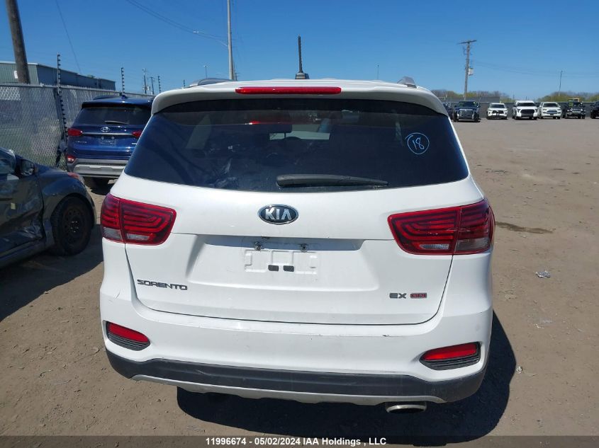 2019 Kia Sorento VIN: 5XYPHDA31KG598457 Lot: 11996674