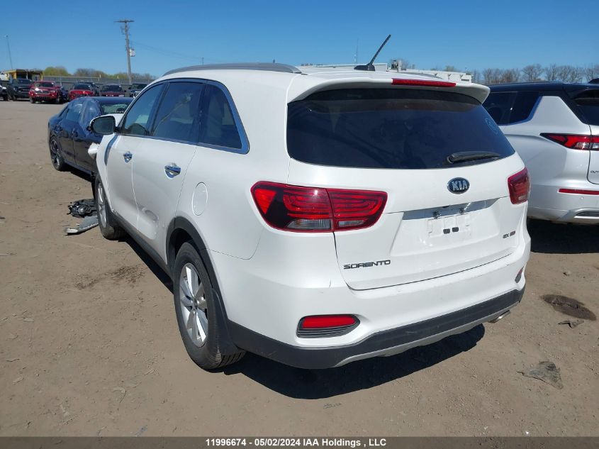 2019 Kia Sorento VIN: 5XYPHDA31KG598457 Lot: 11996674