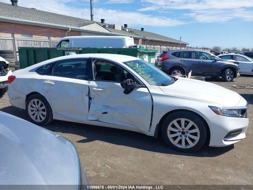 2018 Honda Accord Sedan VIN: 1HGCV1F18JA809361 Lot: 11996675