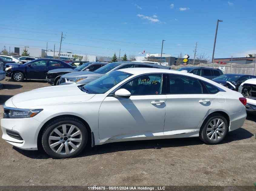 2018 Honda Accord Sedan VIN: 1HGCV1F18JA809361 Lot: 11996675