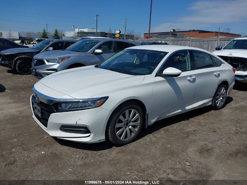 2018 Honda Accord Sedan VIN: 1HGCV1F18JA809361 Lot: 11996675