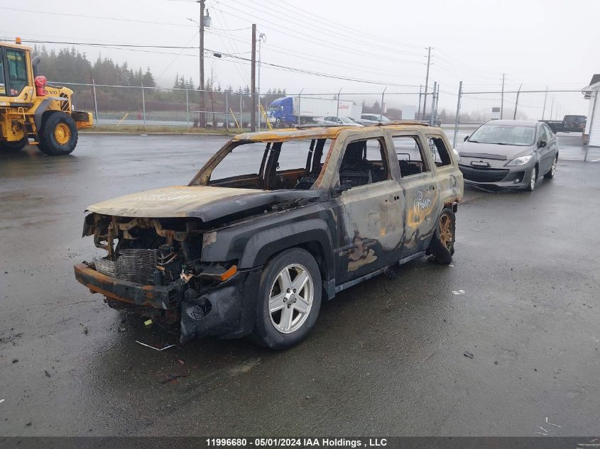 2010 Jeep Patriot Sport/North VIN: 1J4NF2GBXAD572172 Lot: 11996680