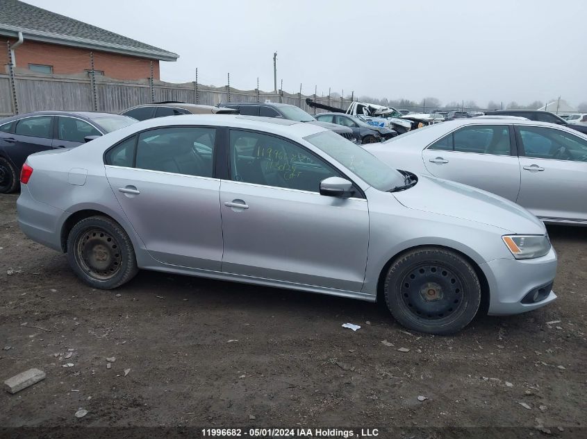 2011 Volkswagen Jetta Sedan VIN: 3VWLL7AJ8BM002922 Lot: 11996682