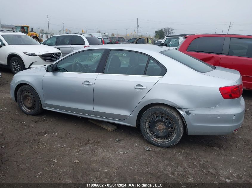 2011 Volkswagen Jetta Sedan VIN: 3VWLL7AJ8BM002922 Lot: 11996682