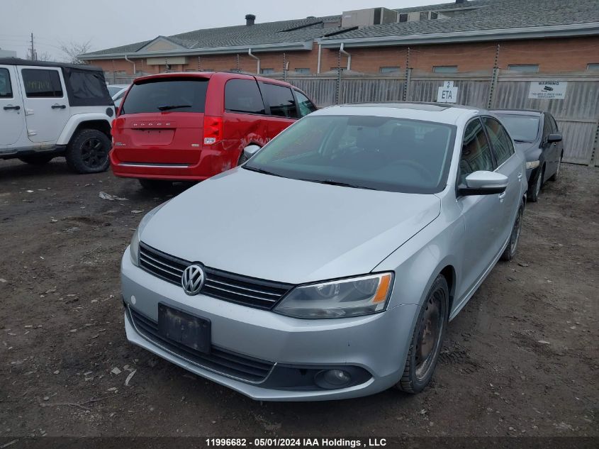 2011 Volkswagen Jetta Sedan VIN: 3VWLL7AJ8BM002922 Lot: 11996682