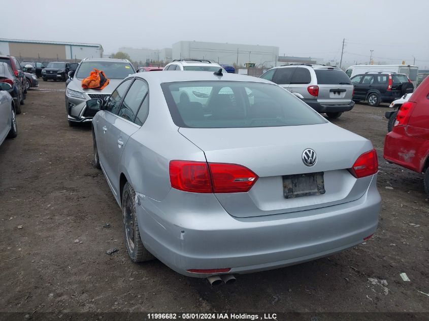 2011 Volkswagen Jetta Sedan VIN: 3VWLL7AJ8BM002922 Lot: 11996682