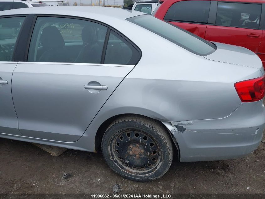 2011 Volkswagen Jetta Sedan VIN: 3VWLL7AJ8BM002922 Lot: 11996682