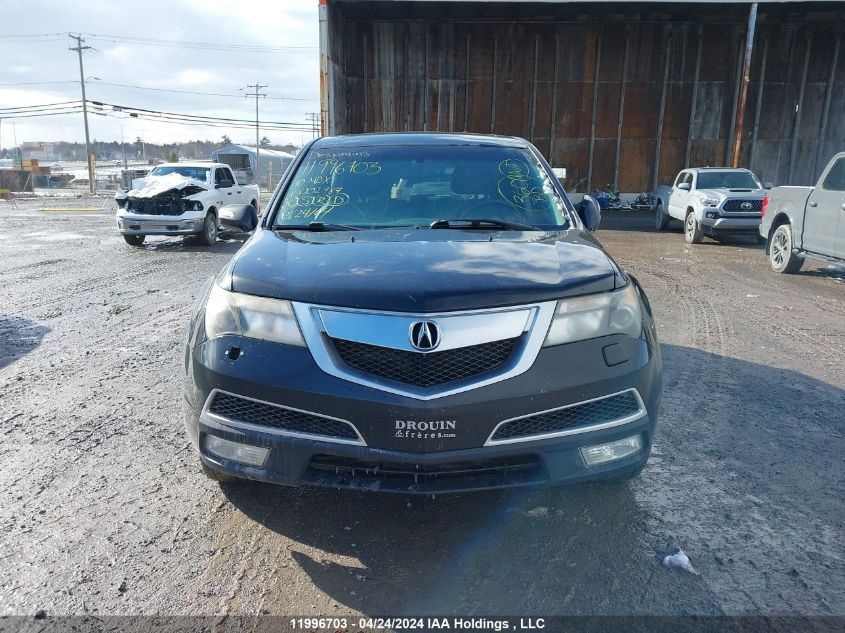 2010 Acura Mdx VIN: 2HNYD2H28AH002787 Lot: 11996703