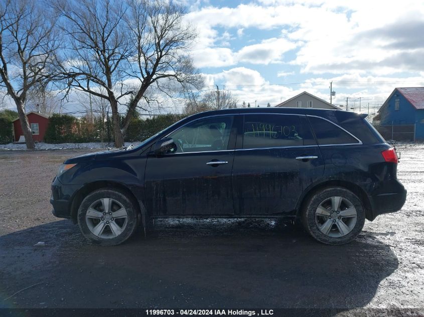 2010 Acura Mdx VIN: 2HNYD2H28AH002787 Lot: 11996703