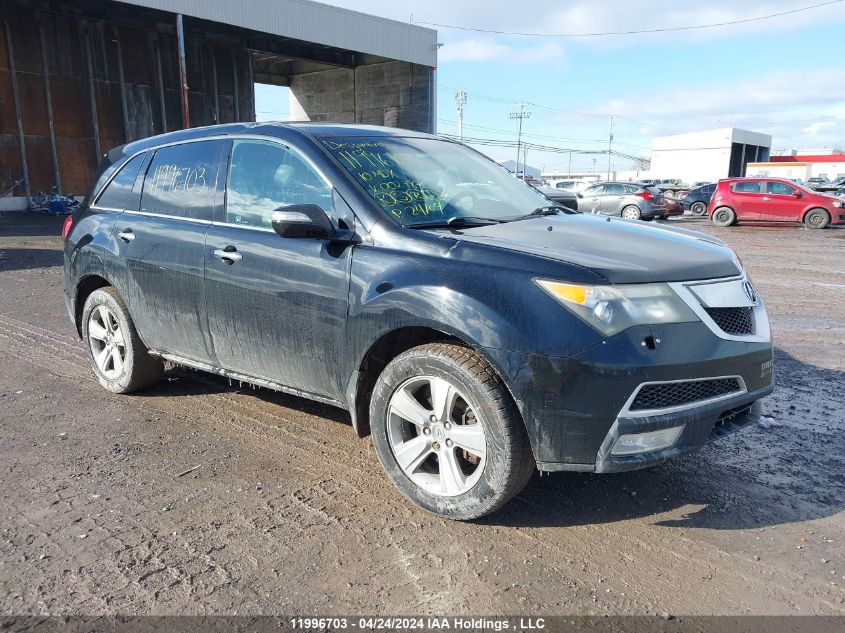 2010 Acura Mdx VIN: 2HNYD2H28AH002787 Lot: 11996703