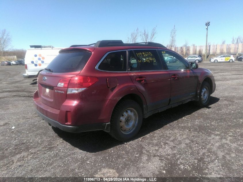 2014 Subaru Outback 2.5I Premium VIN: 4S4BRGBC0E3216902 Lot: 11996713