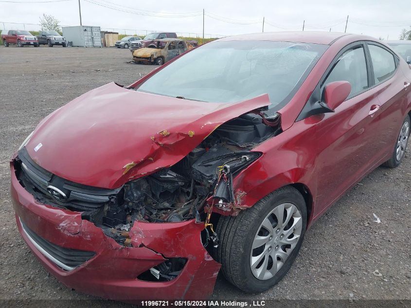 2013 Hyundai Elantra Gls/Limited VIN: 5NPDH4AE4DH427296 Lot: 11996721