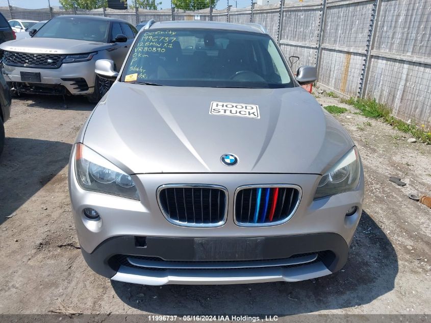 2012 BMW X1 VIN: WBAVL1C57CVR80390 Lot: 11996737