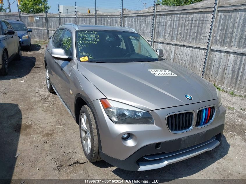 2012 BMW X1 VIN: WBAVL1C57CVR80390 Lot: 11996737