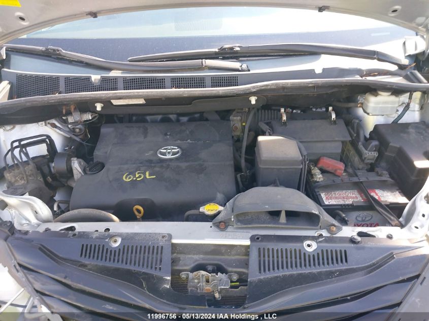 2011 Toyota Sienna VIN: 5TDZK3DC5BS076997 Lot: 11996756