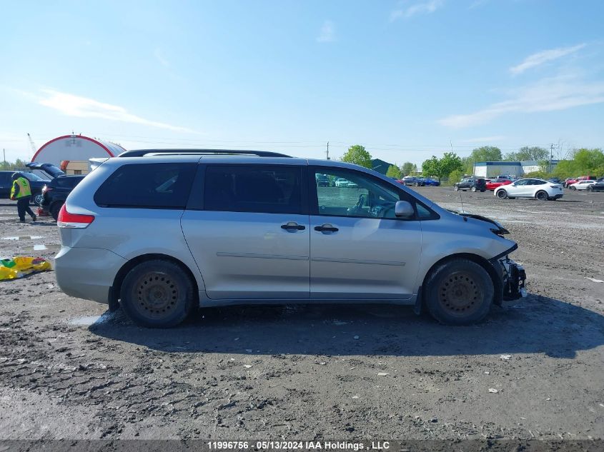 2011 Toyota Sienna VIN: 5TDZK3DC5BS076997 Lot: 11996756