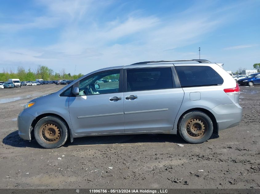 2011 Toyota Sienna VIN: 5TDZK3DC5BS076997 Lot: 11996756