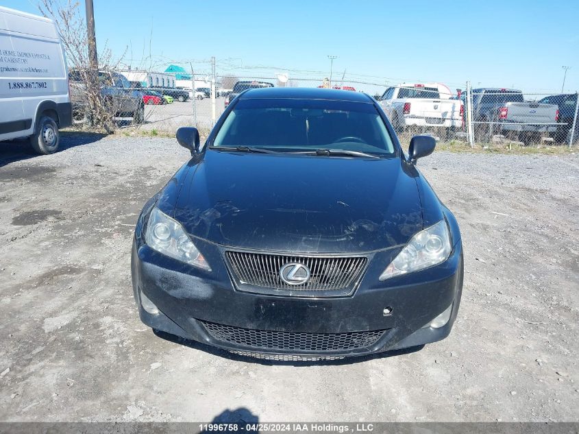 2008 Lexus Is 250 VIN: JTHBK262382063650 Lot: 11996758