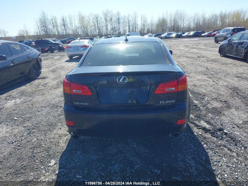 2008 Lexus Is 250 VIN: JTHBK262382063650 Lot: 11996758