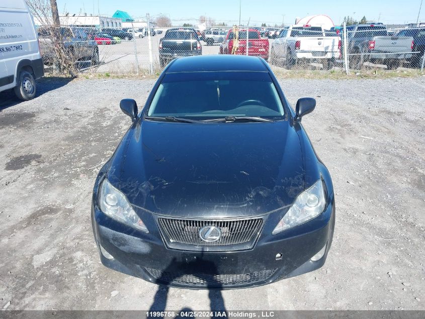 2008 Lexus Is 250 VIN: JTHBK262382063650 Lot: 11996758