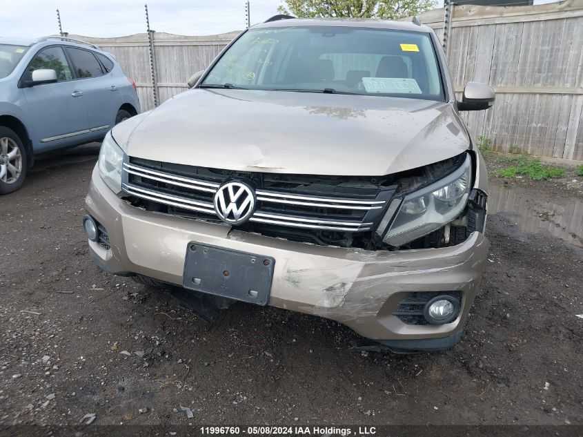 2015 Volkswagen Tiguan VIN: WVGJV7AXXFW094366 Lot: 11996760