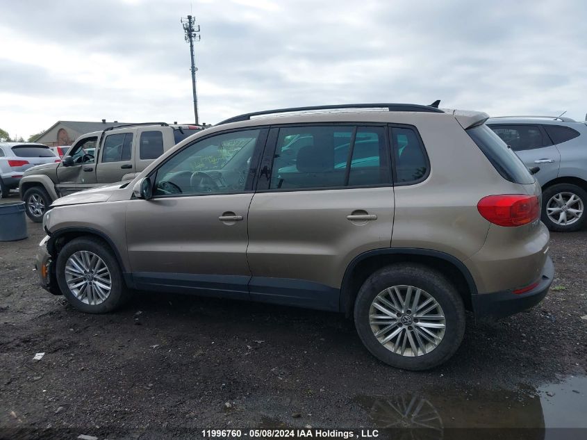 2015 Volkswagen Tiguan VIN: WVGJV7AXXFW094366 Lot: 11996760