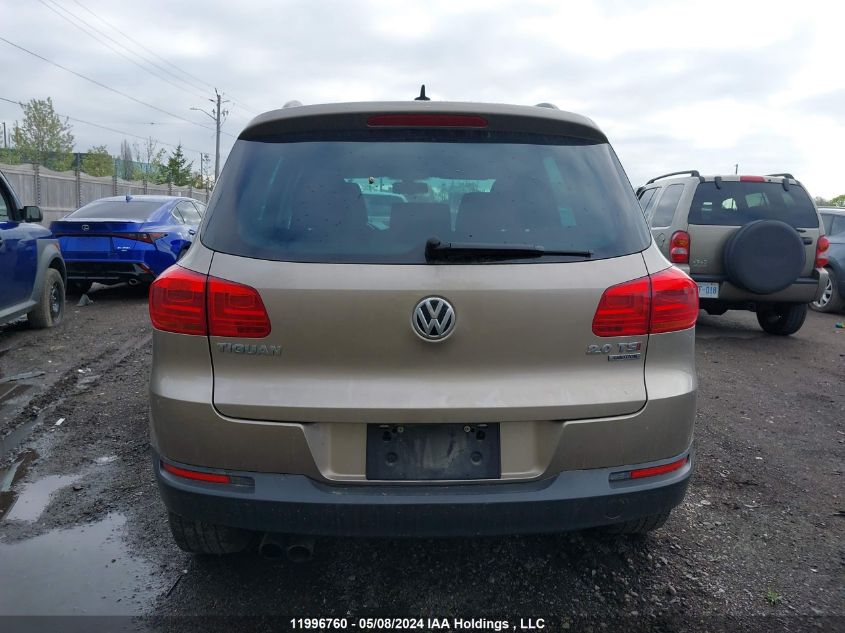 2015 Volkswagen Tiguan VIN: WVGJV7AXXFW094366 Lot: 11996760